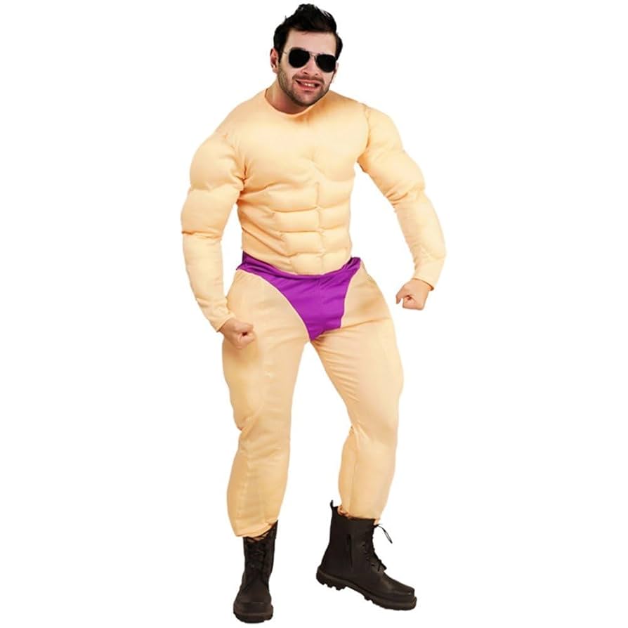 Amazon.co.jp: 筋肉スーツ コスプレ筋肉 筋肉衣装 ジャンプ